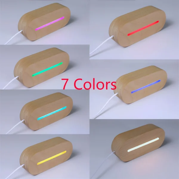 Personalized Custom Photo Text 3D Acrylic Lamp Customized Bedroom NightLight for MOM DAD LOVE Family Birthday Christmas Day Gift - Image 3