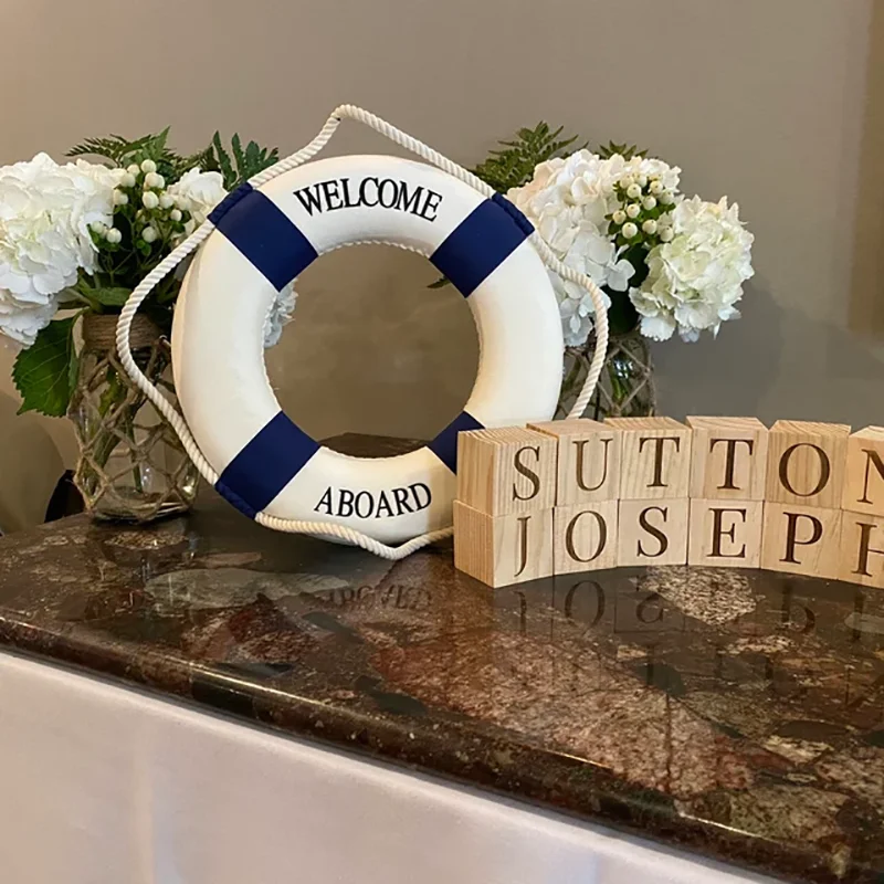 Personalized Wooden Name Blocks Pregnancy Announcement Blocks Baby Shower Gift Photo Prop Custom Nursery Party Decoration Favors - Image 4