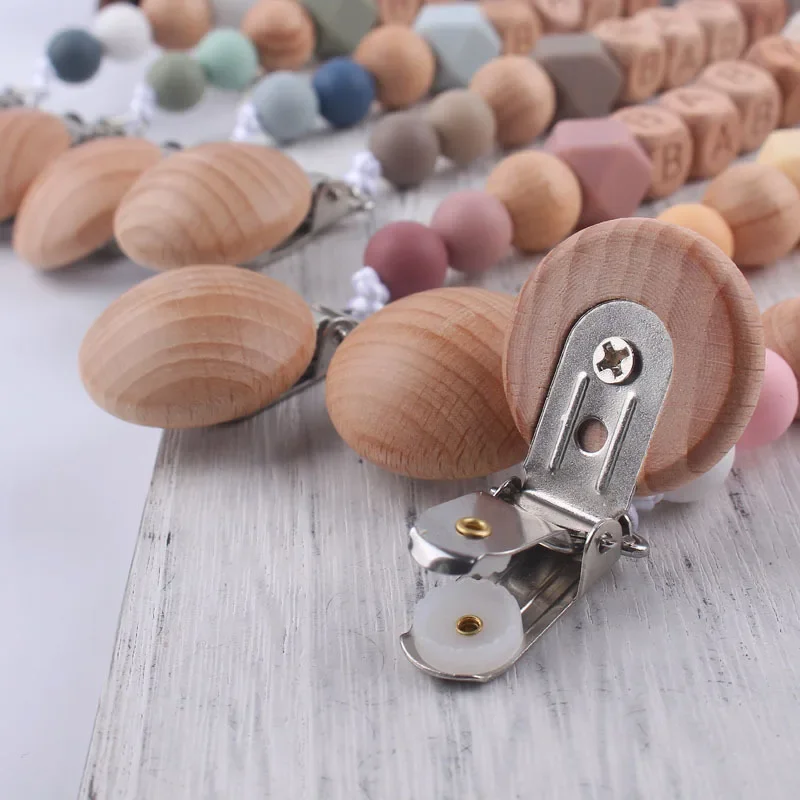 New Baby Pacifier Clips Personalized Name Teethers Toys Dummy Nipples Holder Clip Chain Babies Accessories Newborn Gifts Custom - Image 4